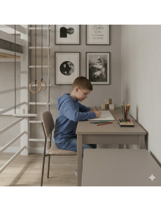 Cama infantil con escalera – descanso, juego y movimiento en uno