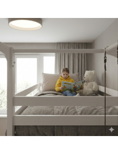 Cama infantil con escalera – descanso, juego y movimiento en uno
