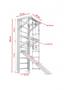  Altura: Altura 220 cm