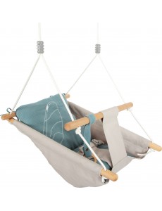 Columpio de madera para bebé – comodidad y seguridad