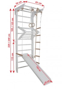  Altura: Altura 220 cmAltura: Altura 240 cm