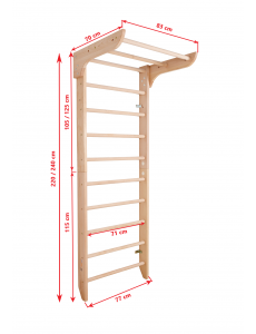  Altura: Altura 220 cmAltura: Altura 240 cm