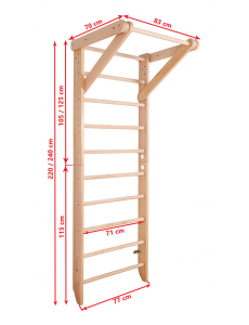 Altura: Altura 220 cmAltura: Altura 240 cm